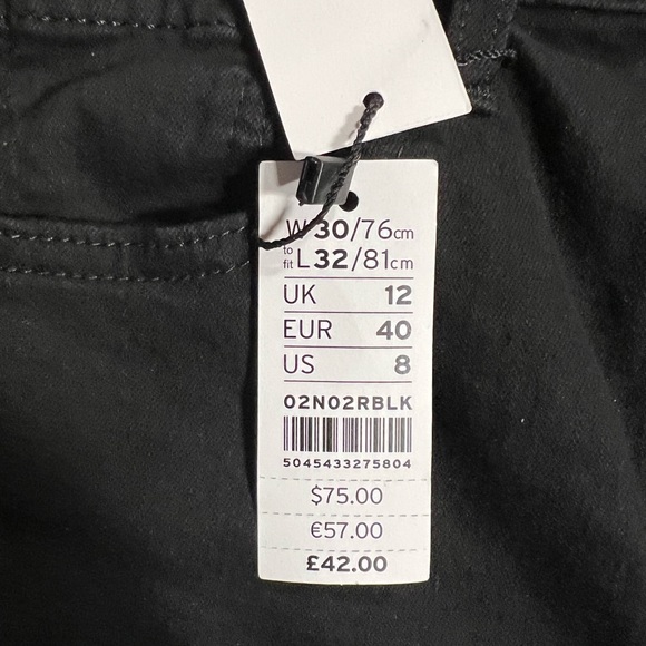 Jamie Topshop High Waisted Skinny 30/32 - Picture 7 of 7